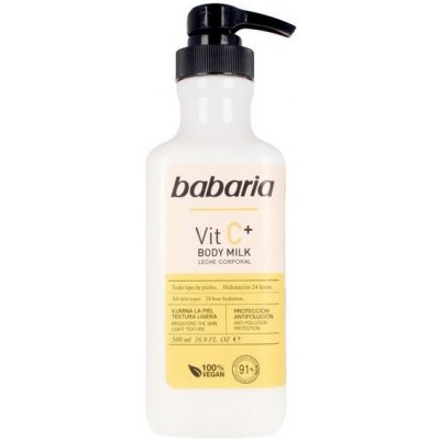 Babaria Vitamin C hydratační tělové mléko pro všechny typy pokožky 500 ml – Zboží Mobilmania