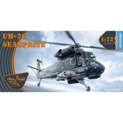 Kaman UH-2C Seasprite Advanced Kit 3x camo Clear Prop CP72017 1:72