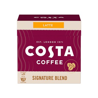 Nescafé Dolce Gusto Kávové kapsle café au lait Signature Blend Latte krabička 16 kapslí