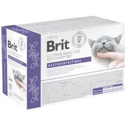 Brit VD Cat Pouch fillets in Gravy Gastrointest 12 x 85 g