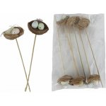 Zápich hnízdo s vajíčky, 6 ks P2383 – Zbozi.Blesk.cz