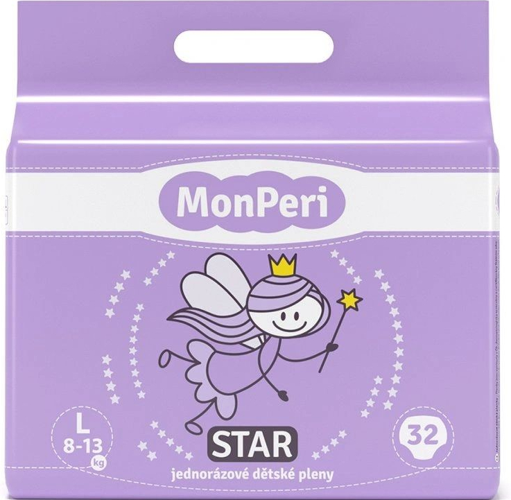 MonPeri STAR L 8-13kg 32ks