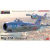 Sběratelský model Kovozávody Prostějov Směr MiG-17A Fresco-A3x camo ex 1:48