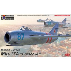 Kovozávody Prostějov Směr MiG-17A Fresco-A3x camo ex 1:48