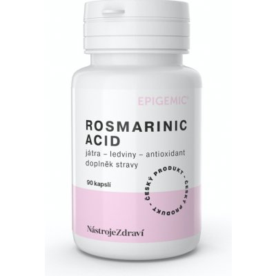 Rosmarinic acid Epigemic kyselina rozmarýnová 90 kapslí – Hledejceny.cz