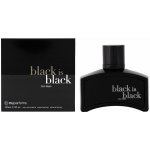 Nuparfums Black is Black toaletní voda pánská 100 ml – Zboží Mobilmania