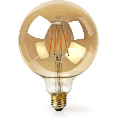Nedis Chytrá žárovka SmartLife globe, Wi-Fi, E27, 500 lm, 5 W, Teplá Bílá