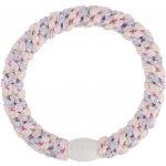 KKNEKKI Gumička do vlasů Kknekki Silver Pink Glitter, růžová barva – Hledejceny.cz