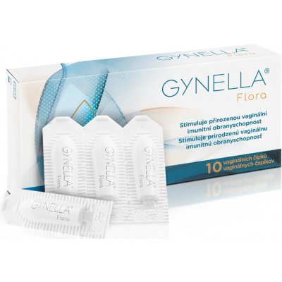 Gynella Flora vaginální čípky 10 ks – Sleviste.cz