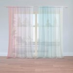 Sablio Záclony Cukrová vata : 2ks 150x250cm – Hledejceny.cz