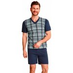 Taro Roman 001 pyžamo krátké tmavě modrá – Zboží Dáma