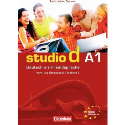 studio d A1/2 Kurs-/Ăśbungsbuch+CD - Funk, H. - Kuhn, Ch. - Demme, S. – Sleviste.cz