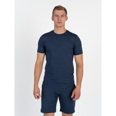 TallGuys pánské prodloužené pyžamo tričko navy – Zboží Dáma