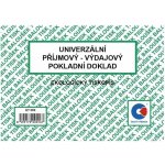 Baloušek Tisk PT060 universální příjmový, výdajový pokladní doklad, A6 ,samopropisovací – Zboží Dáma