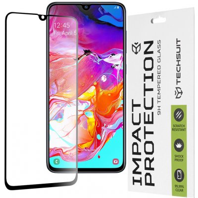 Techsuit 111D celolepící sklo Samsung Galaxy A70 A70s A90 5G Black 144644 – Zboží Živě
