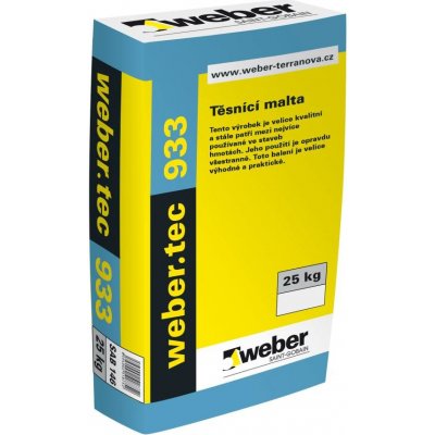 Weber weber.tec 933 cementová těsnící stěrka 25 kg - SAB 933 25 – Zboží Mobilmania