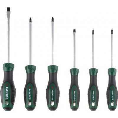 PARKSIDE Sada šroubováků / Sada nástrčných klíčů a šroubováků, 6dílná (sada šroubováků) – Zboží Dáma