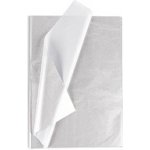 Hedvábný papír 50 x 70 cm stříbrná, 26 ks – Zboží Živě