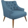 Křeslo Atelier del Sofa Wing Chair Lamont Night Blue