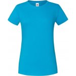 Fruit Of The Loom Lady-fit Iconic 150 T azurově modrá – Zboží Mobilmania