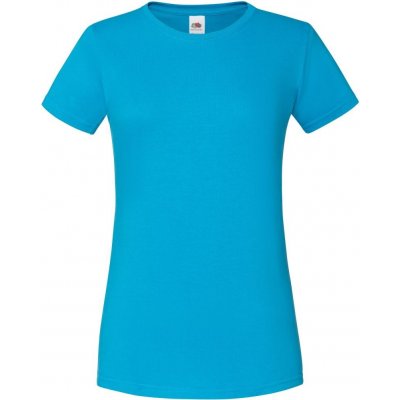 Fruit Of The Loom Lady-fit Iconic 150 T azurově modrá – Zboží Mobilmania