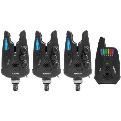 Flacarp Sada hlásičů X8 4+1 s příposlechem RX8 – Zboží Dáma