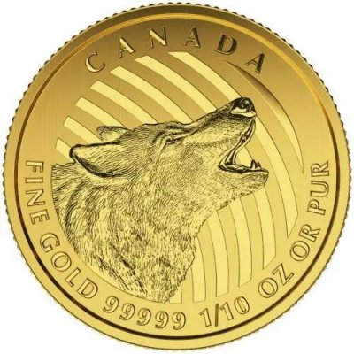 Royal Canadian Mint Zlatá mince Howling Wolf Call of the Wild 2014 1 oz – Hledejceny.cz