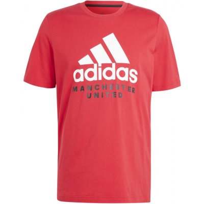 adidas tričko MANCHESTER UNITED DNA Graphic red – Zboží Mobilmania