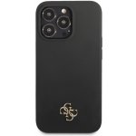 Pouzdro Guess 4G Silicone Metal Logo Apple iPhone 7/8/SE2020/SE2022, černé – Zboží Mobilmania