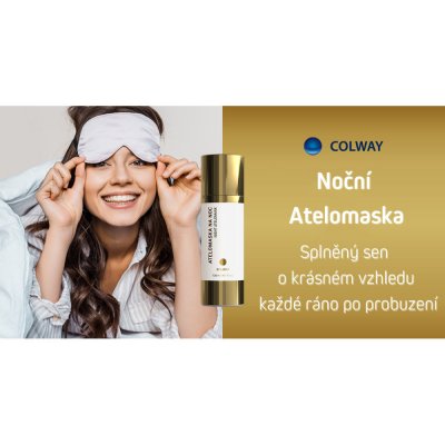 Colway noční Atelomaska 120 ml – Zboží Dáma