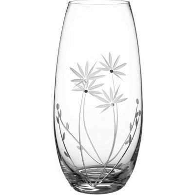 Diamante křišťálová váza Bloom Barrell s krystaly Swarovski 25 cm – Hledejceny.cz