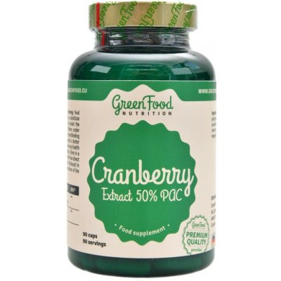 GreenFood Nutrition Brusinkový extrakt 50% PAC 90 kapslí – Hledejceny.cz