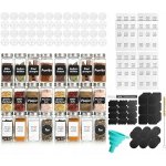 GoMaihe Nádoba na koření skleněná 120 ml 25 kusů – Hledejceny.cz