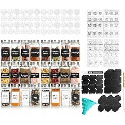 GoMaihe Nádoba na koření skleněná 120 ml 25 kusů – Hledejceny.cz