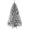 Vánoční stromek Costway Umělý vánoční stromek COSTWAY CM22067 180 cm zasněžený kovový stojan N