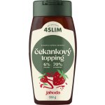 4Slim Čekankový topping jahoda 330 g – Hledejceny.cz