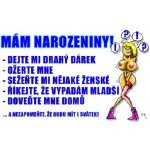 Průkaz Mám narozeniny – Hledejceny.cz