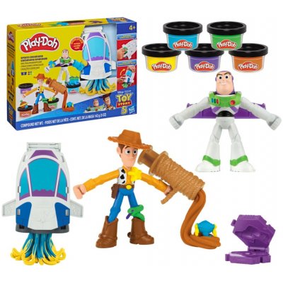Hasbro Play-Doh Disney Pixar Toy Story 5 Vesmírné dobrodružství G2319 – Zboží Mobilmania
