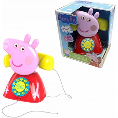 Alltoys Telefon Prasátko Peppa – Zboží Mobilmania