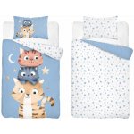 Detexpol Povlečení do postýlky 100 x 135 cm 40 x 60 cm modré – Sleviste.cz