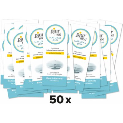 Pjur Med Natural glide 50x2 ml – Zbozi.Blesk.cz