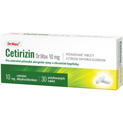 CETIRIZIN DR.MAX 10MG TBL FLM 30