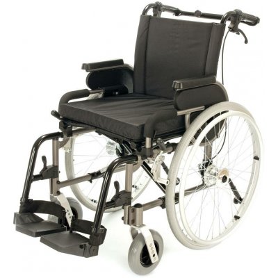 PRIMEO PLUS Invalidní vozík s brzdami pro doprovod šířka sedu 42 cm – Sleviste.cz