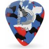 Trsátko D'Addario Multi-Color Celluloid Guitar Picks, 100 pack, Light