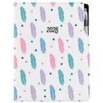 Design A4 denní 2026 Pírka – Zboží Dáma