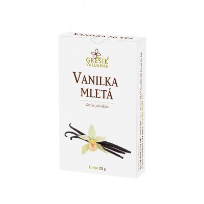 Grešík Vanilka mletá 20 g – Zboží Dáma