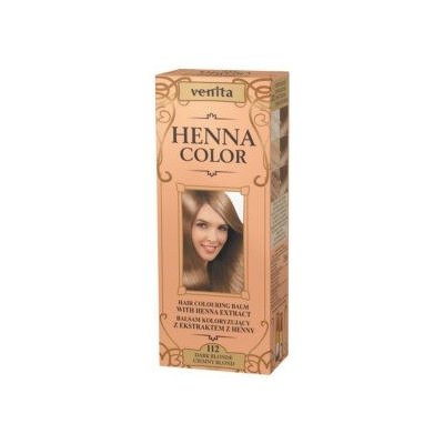 Venita Henna Color přírodní barva na vlasy 112 tmavá blond 75 ml – Zboží Mobilmania