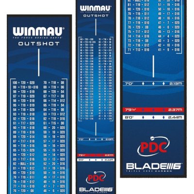 Winmau Outshot Šípkový koberec – Zbozi.Blesk.cz