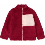 Pepperts! dívčí fleecová bunda červená – Zboží Mobilmania