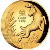 The Perth Mint zlatá mince Lunární Série III Rok Králíka z 1 oz